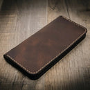 The Houstonian Long Wallet by Bull Sheath Leather
