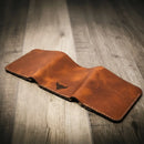 The Trinity Trifold Wallet by Bull Sheath Leather