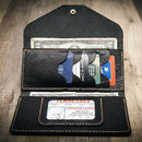 Sugar Land Clutch Wallet by Bull Sheath Leather