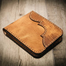 Western Bifold Wallet by Bull Sheath Leather