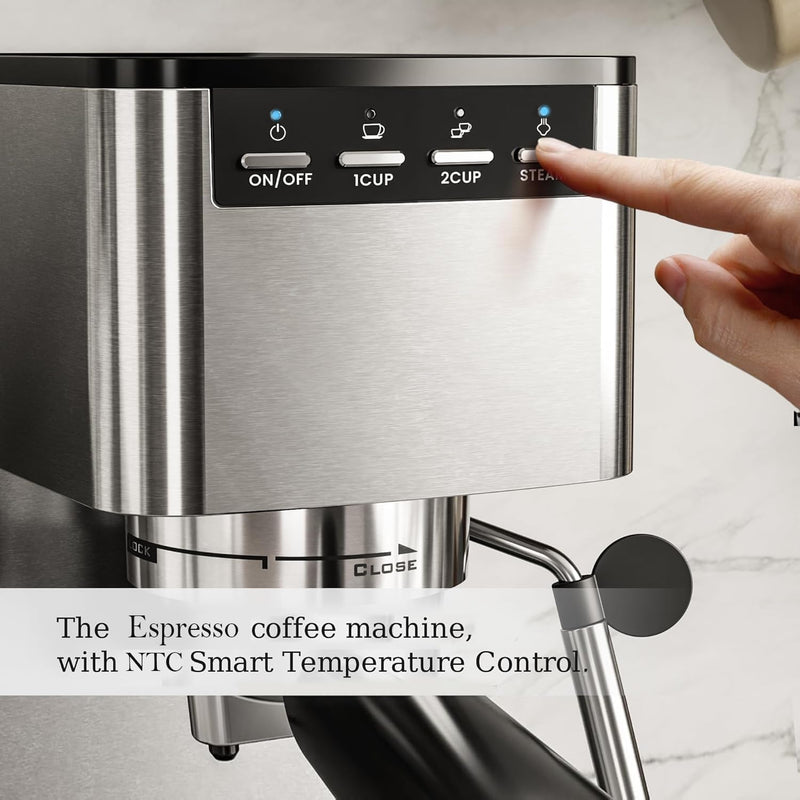 20 Bar Espresso Machines with Grinde CM8031