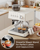 20 Bar Espresso Machines with Grinde CM8031 by Kismile