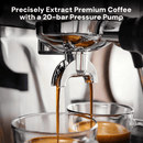 20 Bar Espresso Machines with Grinde CM8031 by Kismile