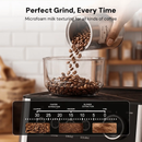 Kismile Espresso Machine, Semi-Automatic Coffee Maker with Bean Grinder and Milk Frother Steam Wand by Kismile