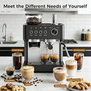 20 Bar Espresso Machines with Grinde CM8031 by Kismile