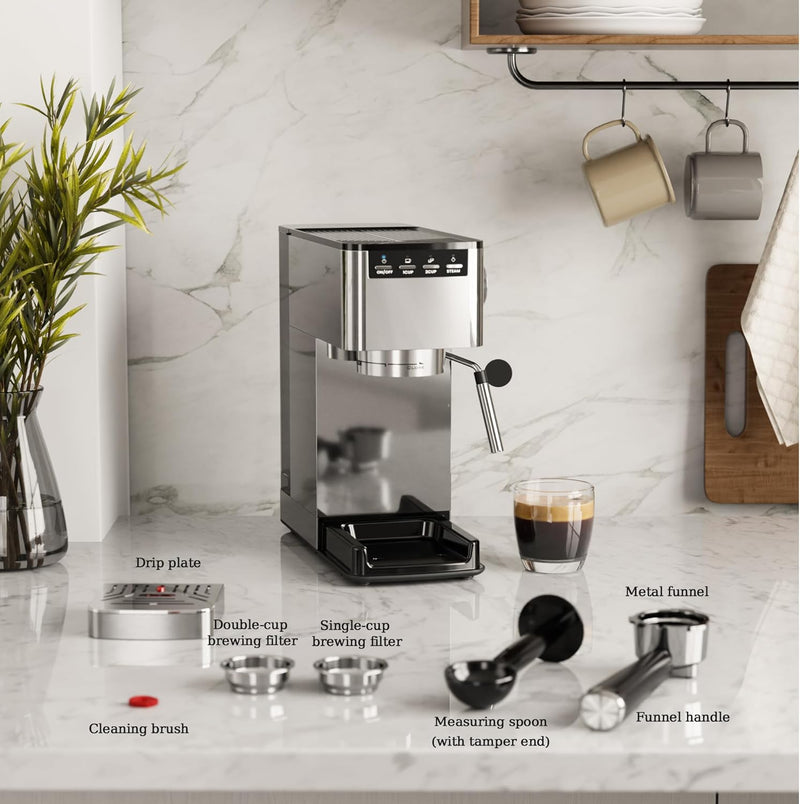 20 Bar Espresso Machines with Grinde CM8031