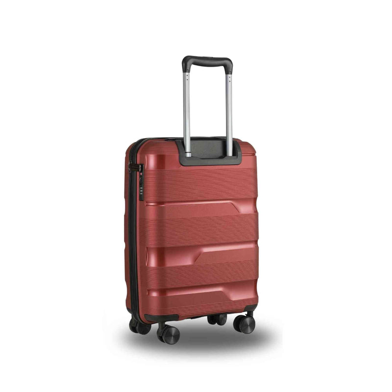 20-inch Red Carry-On Hardcase Roller Luggage