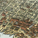 Vintage Map of Seattle, Washington 1891