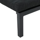 Modern Chaise Lounge With Water Resistant Fabric Cushions by HouseOfZazla