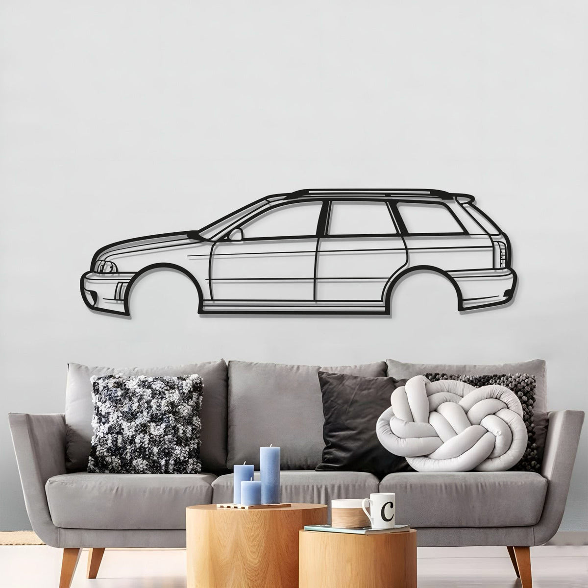 2004 RS4 B5 Metal Car Wall Art - MT0315, photo 3 of 8