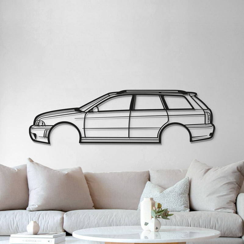 2004 RS4 B5 Metal Car Wall Art - MT0315