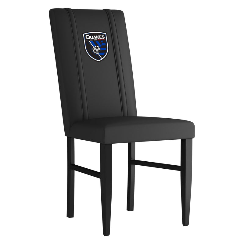 Side Chair 2000 with San Jose Earthquakes Logo Set of 2