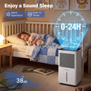 32 Pint Dehumidifier with Drain Hose for 2000 Sq Ft by DirectDeals