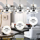52" Vendome Industrial Downrod Mount Reversible Ceiling Fan With Lighting And Remote Control