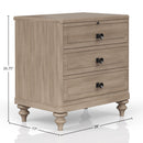 Panel Bedroom Set With 3 Drawer Nightstand, Casual Dresser, Cane Mirror, 3 Drawer Cane Front Chest And Bench by HouseOfZazla