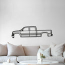 2001 Silverado 2500HD Metal Car Wall Art - MT0294