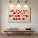 Act Right or Git
