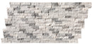 Harbor Gray Marble Stacked Stone Ledger Panel