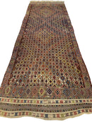 Antique Turkish Jajim Wool Rug 5’6” x 14’5”