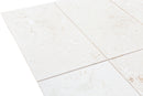 Myra White Limestone Tile Brushed 24"x48"