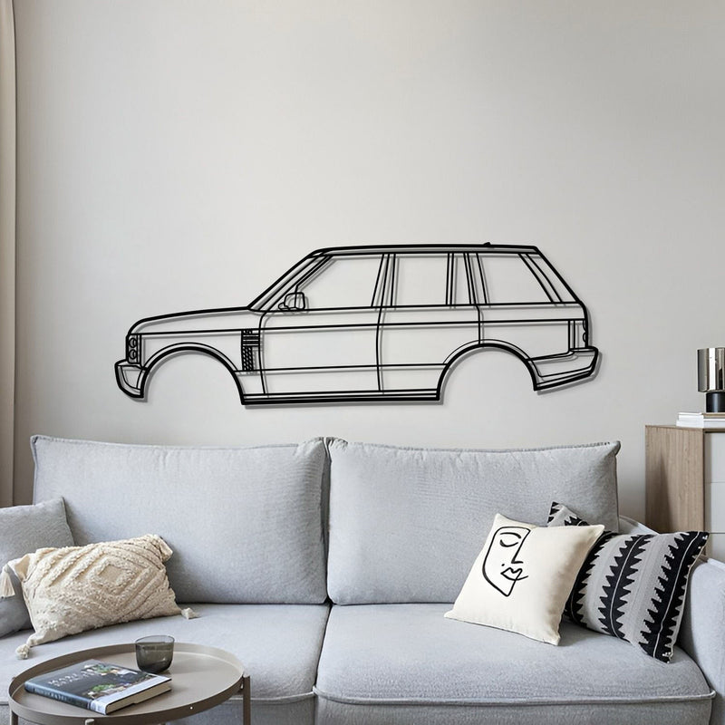 2003 Range Rover L322 (3rd Gen) Metal Car Wall Art - MT0309