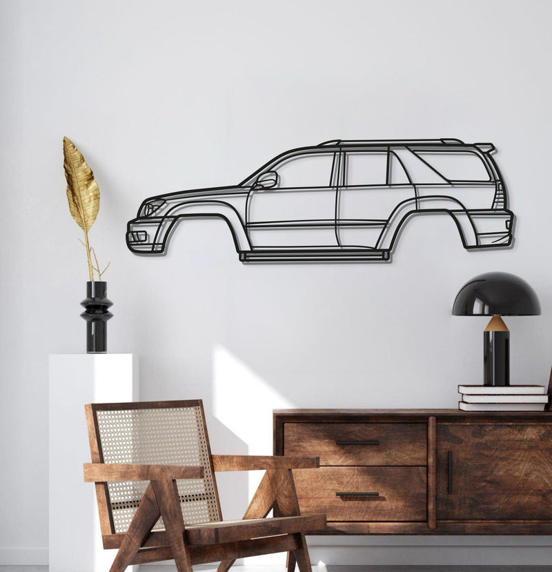 2003 4Runner 4th Gen (N210) Metal Car Wall Art - MT0304