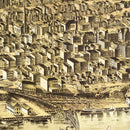 Vintage Map of Tacoma, Washington 1890