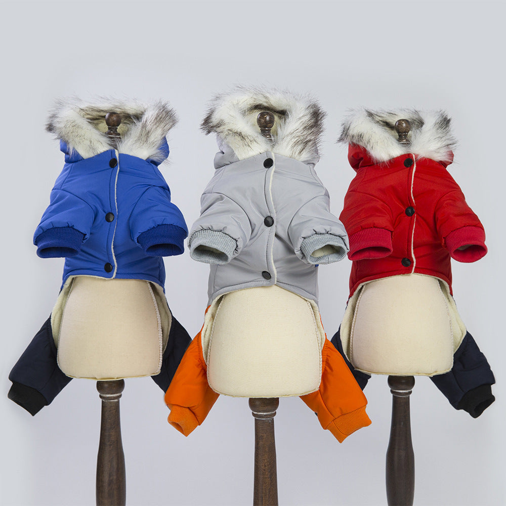clothes for pets Dog snow coat, photo 2 of 6