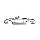 2005 Thunderbird Convertible Metal Car Wall Art - MT0326