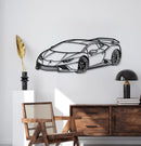 2005 Huracan Perspective Metal Car Wall Art - MT1167