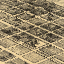 Vintage Map of North Yakima, Washington 1889