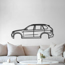 2007 X5 E70 2nd Gen Metal Car Wall Art - MT0356