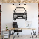 2007 Silverado Duramax 3500 Front View Metal Car Wall Art - MT1333