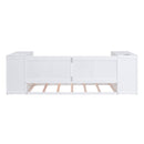 Daybed With Storage Arms, Trundle And Charging Station by HouseOfZazla