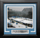 Ralph Wilson Stadium 2008 Winter Classic 8" x 10" Framed Hockey Stadium Photo by Dynasty Sports & Framing