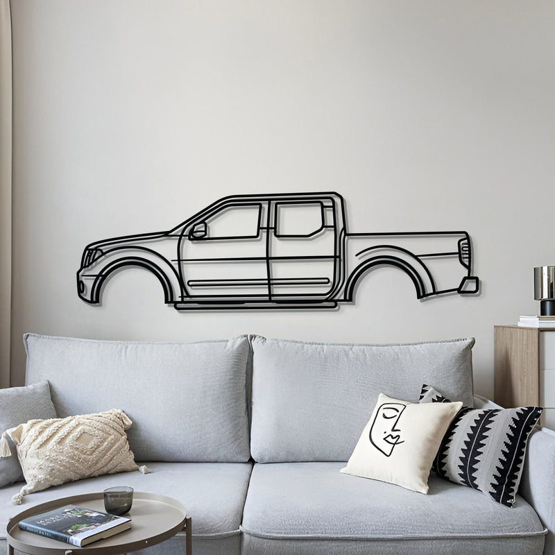 2008 Frontier 2nd Gen Metal Car Wall Art - MT0369