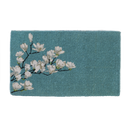 Magnolia Branch - Blue Coir Doormat