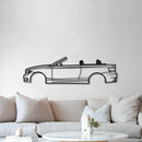 2009 E88 Convertible Metal Car Wall Art - MT0385