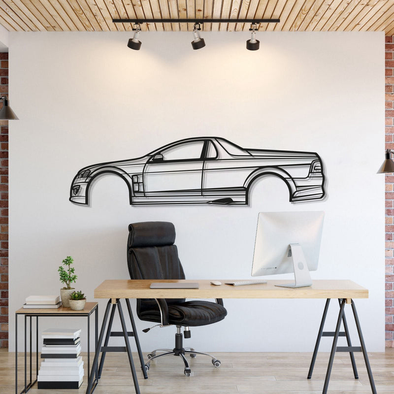 2009 HSV Maloo Metal Car Wall Art - MT0391