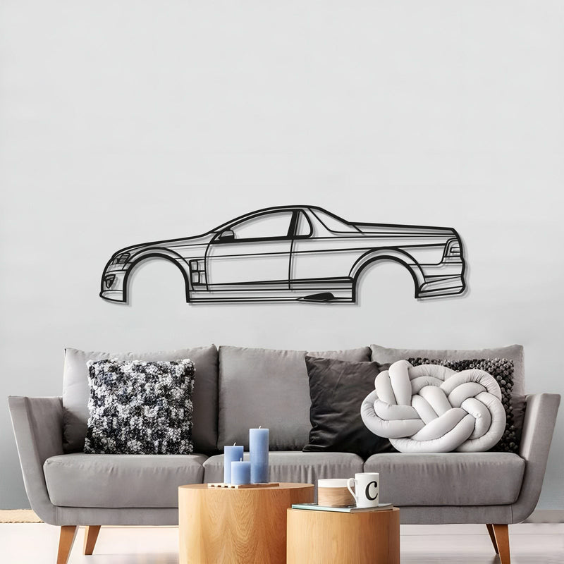 2009 HSV Maloo Metal Car Wall Art - MT0391