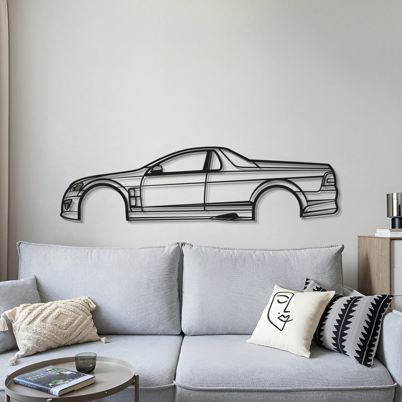 2009 HSV Maloo Metal Car Wall Art - MT0391