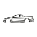 2009 HSV Maloo Metal Car Wall Art - MT0391