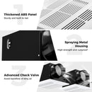 200 CFM Bathroom Exhaust Fan with Metal Housing and 6 Inches Duct for 200 Sq.Ft by LJGDeals