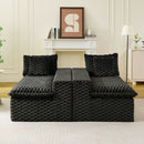 Multifunctional Sofa, Side-By-Side Or Facing Each Other