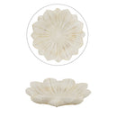 11.8x11.8x2.8" Flower Decorative Bowl, Hand-finished Lotus Bloom