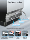 200LBS Freestanding Commercial Ice Maker Z5895