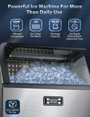 200LBS Freestanding Commercial Ice Maker Z5895