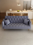 71" Convertible Double Folding Living Room Sofa Bed