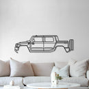 2010 H2 SUT Metal Car Wall Art - MT0405