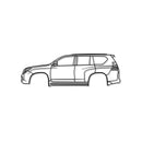 2010 GX 2nd Gen Metal Car Wall Art - MT0403